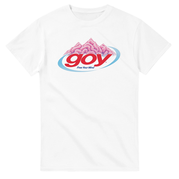 GOY Brain Tee — Free Your Mind — S
